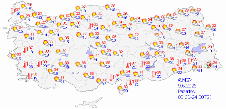Hem kavuracak, hem yağacak! Meteoroloji, Kurban Bayramı için uyardı, işte il il güncel tahmin - 4. Resim