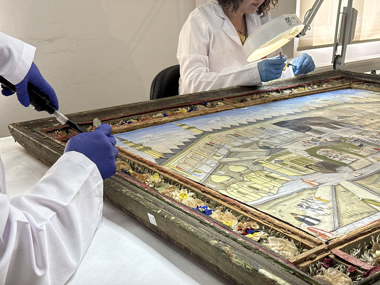 İlk defa gün yüzüne çıktı! Kabe'nin 200 yıllık nadide tablosu Topkapı Sarayı'nda bulundu İlk defa gün yüzüne çıktı! Kabe'nin 200 yıllık nadide tablosu Topkapı Sarayı'nda bulundu - 7. Resim