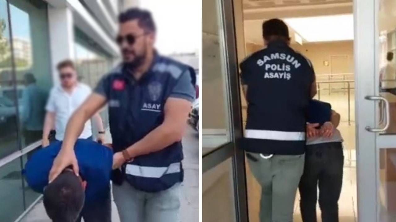 Samsun'da güpegündüz hırsızlık! Kaşla göz arasında cebe attı Samsun'da güpegündüz hırsızlık! Kaşla göz arasında cebe attı