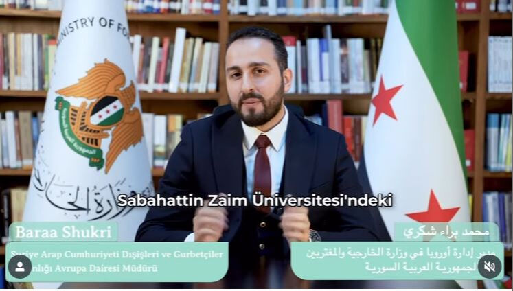 Türkiye'de yetişti, Suriye'de üst düzey bürokrat oldu! Mezun olduğu İZÜ'deki arkadaşlarına mesaj gönderdi Türkiye'de yetişti, Suriye'de üst düzey bürokrat oldu! Mezun olduğu İZÜ'deki arkadaşlarına mesaj gönderdi - 2. Resim