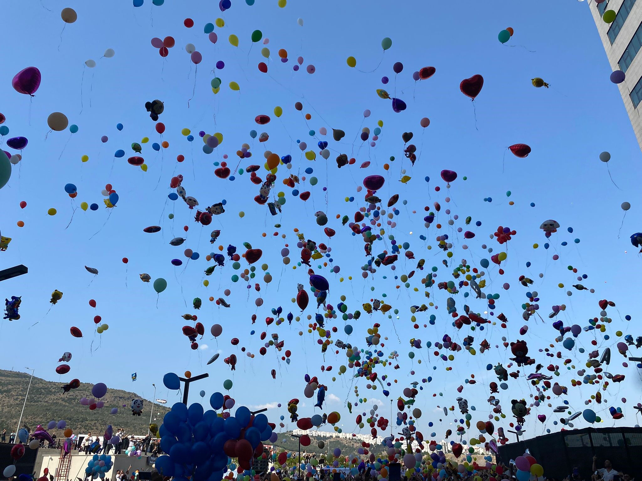 Ali Asaf'ın ardından babası çağrıda bulunmuştu! İzmir’de 6 yaşındaki Erhan ve arkadaşları için binlerce balon gökyüzüne bırakıldı - 2. Resim