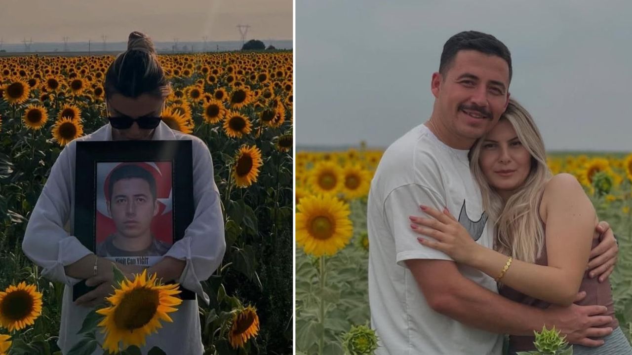 Bu acının tarifi yok! Şehit eşinin resmi ile poz verdi, düştüğü not yürekleri dağladı... Bu acının tarifi yok! Şehit eşinin resmi ile poz verdi, düştüğü not yürekleri dağladı...
