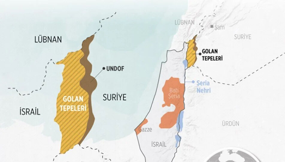 Golan Tepeleri'nde zirve gerginlik! Suriye'ye İHA'lı taciz Golan Tepeleri'nde zirve gerginlik! Suriye'ye İHA'lı tacizler - 1. Resim