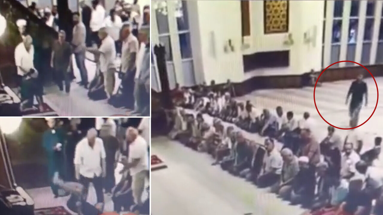 Camide namazla alay etti, cemaat haddini bildirdi Camide namazla alay etti, cemaat haddini bildirdi! - 1. Resim