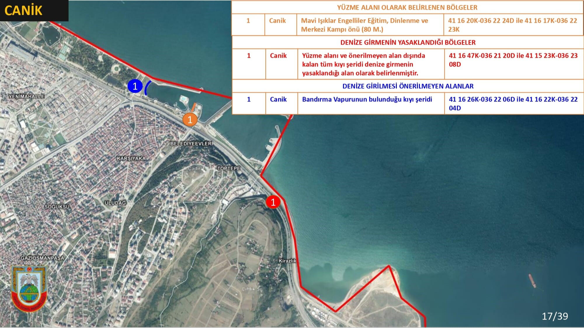 Deniz yasakları artıyor! Haritada tek tek gösterildi, 18 bölgede yüzmek tehlikeli Deniz yasakları artıyor! Haritada tek tek gösterildi, 18 bölgede yüzmek tehlikeli - 3. Resim