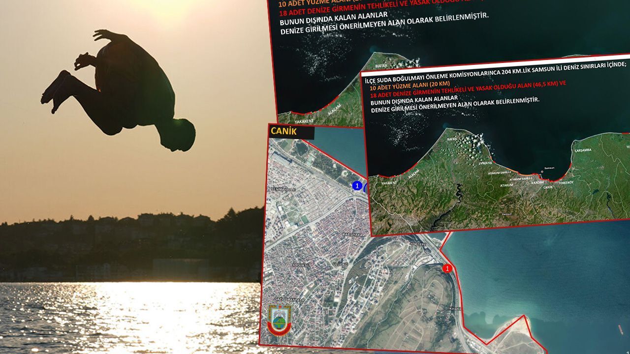 Deniz yasakları artıyor! Haritada tek tek gösterildi, 18 bölgede yüzmek tehlikeli Deniz yasakları artıyor! Haritada tek tek gösterildi, 18 bölgede yüzmek tehlikeli