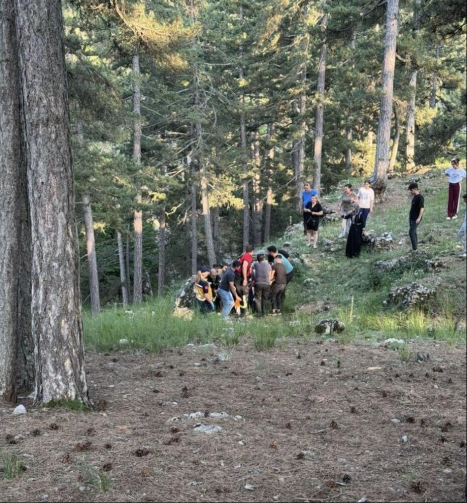 Mersin'de korkunç olay! Kekik toplamak isteyen kadın uçurumdan yuvarlandı - 2. Resim