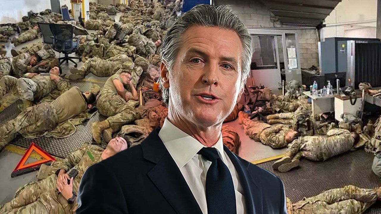 Vali Newsom'dan Trump'a fotoğraflı cevap: Askerlerini buraya yakıtsız, yiyeceksiz, susuz gönderdin Vali Newsom'dan Trump'a fotoğraflı cevap: Askerlerini buraya yakıtsız, yiyeceksiz, susuz gönderdin