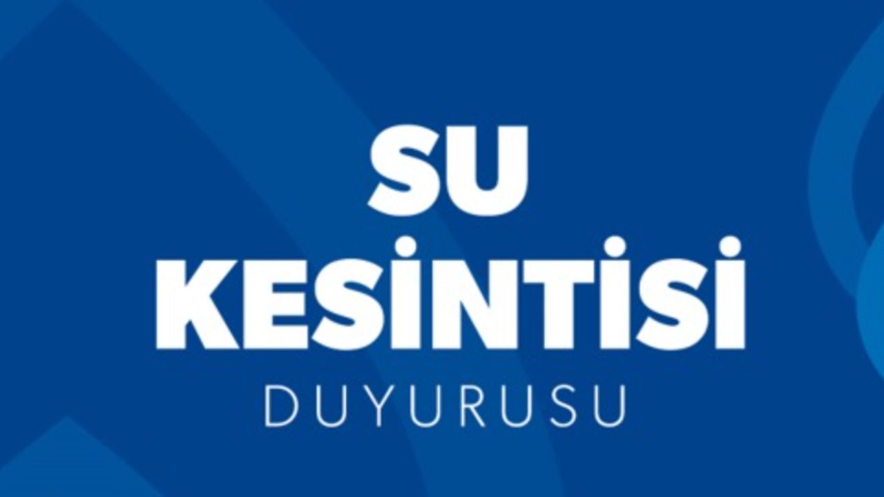 Bahçelievler su kesintisi! Sular saat kaçta gelecek 11 Haziran Çarşamba? Bahçelievler su kesintisi! Sular saat kaçta gelecek 11 Haziran Çarşamba?