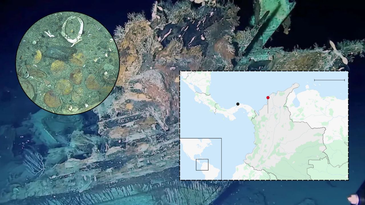 Tarihin en değerli gemi batığı! 300 yıllık gizem çözülüyor, 16 milyar sterlinlik servet 'bulundu' Tarihin en değerli gemi batığı! 300 yıllık gizem çözülüyor, 16 milyar sterlinlik servet 'bulundu'