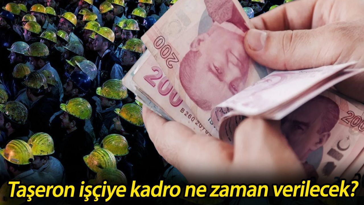 Taşeron işçiye kadro ne zaman verilecek, son durum ne? Gözler Meclis'e çevrildi Taşeron işçiye kadro ne zaman verilecek, son durum ne? Gözler Meclis'e çevrildi