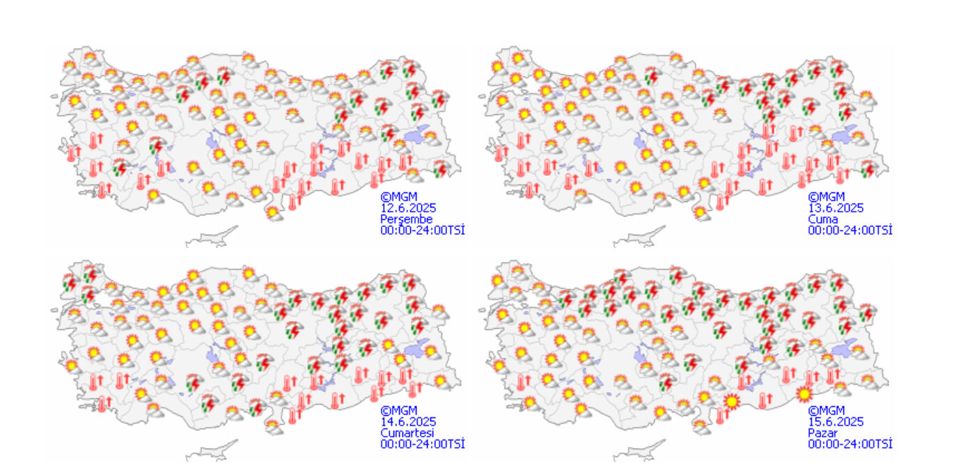 Hafta sonu hava nasıl olacak? İstanbul, Ankara, İzmir, Antalya Hava Durumu - 1. Resim
