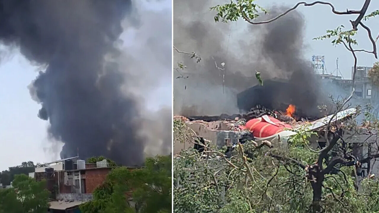 Hindistan'da düşen uçakta eski başbakan da vardı! Kızıyla buluşacaktı - 1. Resim