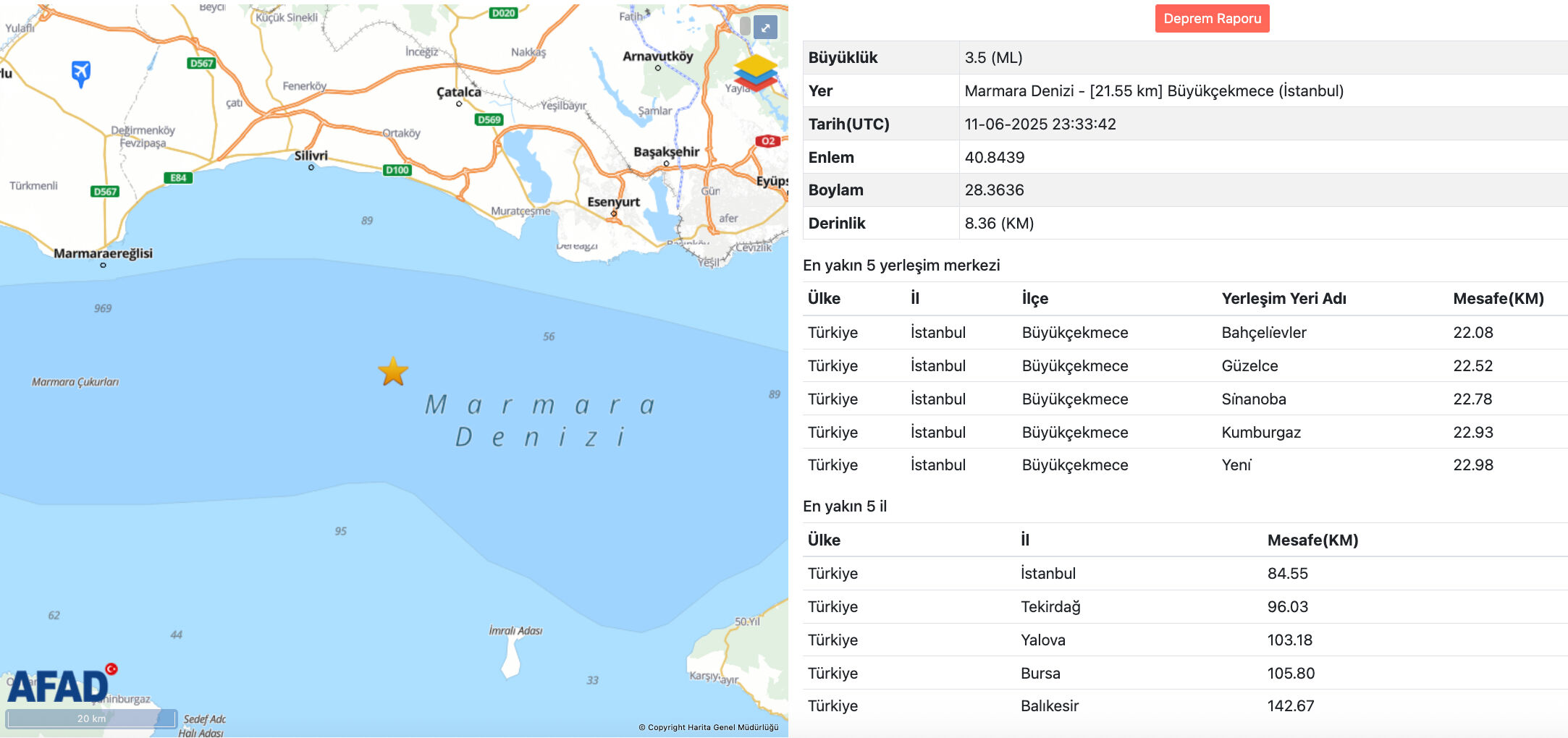İstanbul'da deprem son dakika! Bugün deprem oldu mu? Son depremler listesi 12 Haziran İstanbul'da deprem son dakika! Bugün deprem oldu mu? Son depremler listesi 12 Haziran - 1. Resim