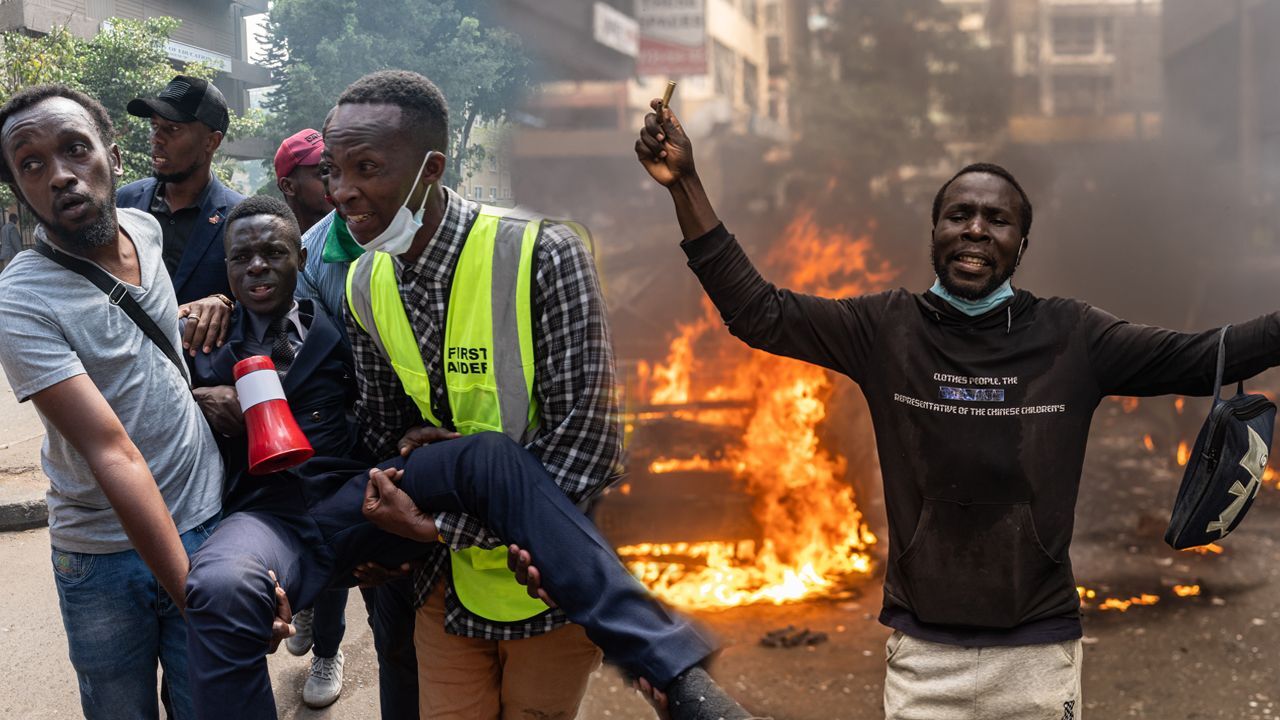 Sosyal medya fenomeninin ölümü Afrika ülkesini savaş alanına çevirdi! Sosyal medya fenomeninin ölümü Afrika ülkesini savaş alanına çevirdi!
