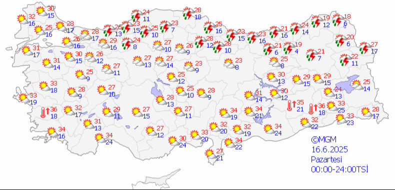 Yüksek sıcaklıklara kanmayın! Meteoroloji uyardı: Sağanak ve soğuk yolda - 5. Resim