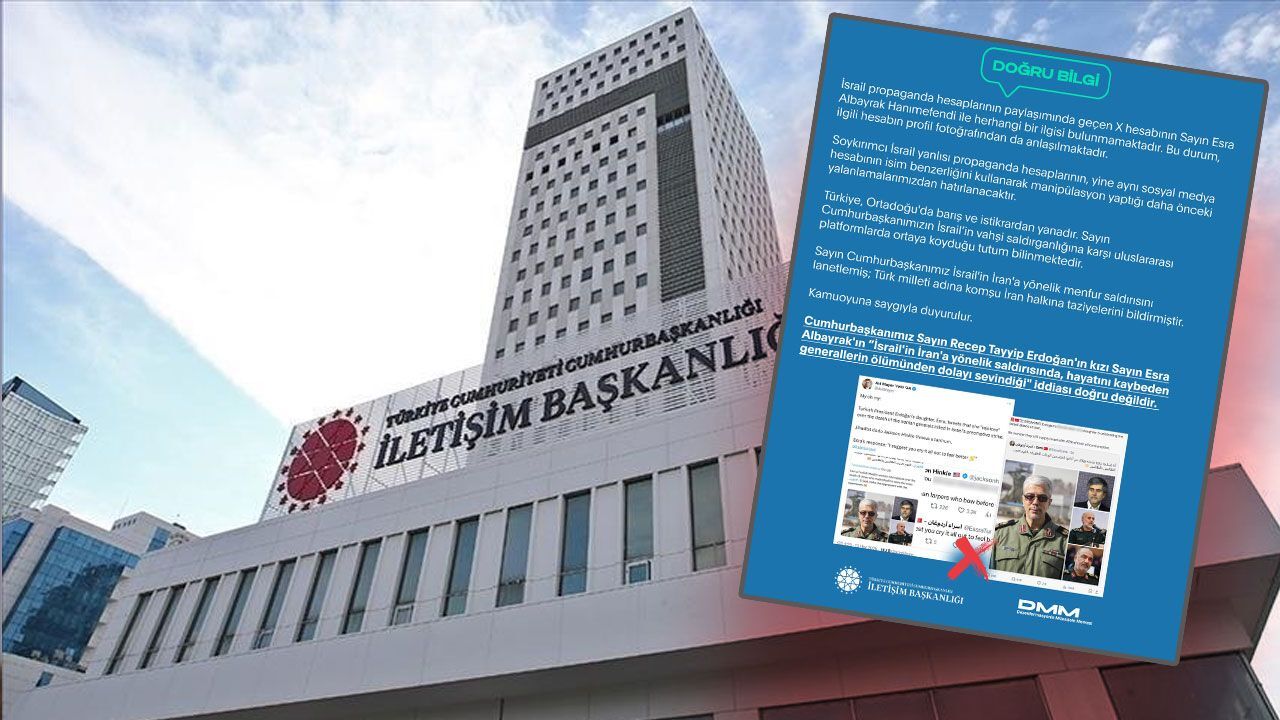 DMM&#039;den Esra Albayrak açıklaması! &quot;İranlı generallerin ölümüne sevindi&quot; iddiasına jet yalanlama