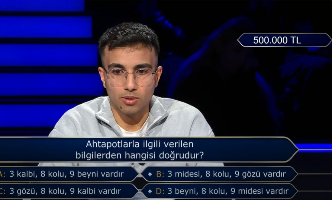 Milyoner'de şaşırtan anlar: 1 milyon lira hayal oldu! O cevabı verdi, olanlar oldu Milyoner'de şaşırtan anlar: 1 milyon lira hayal oldu! O cevabı verdi, olanlar oldu - 2. Resim