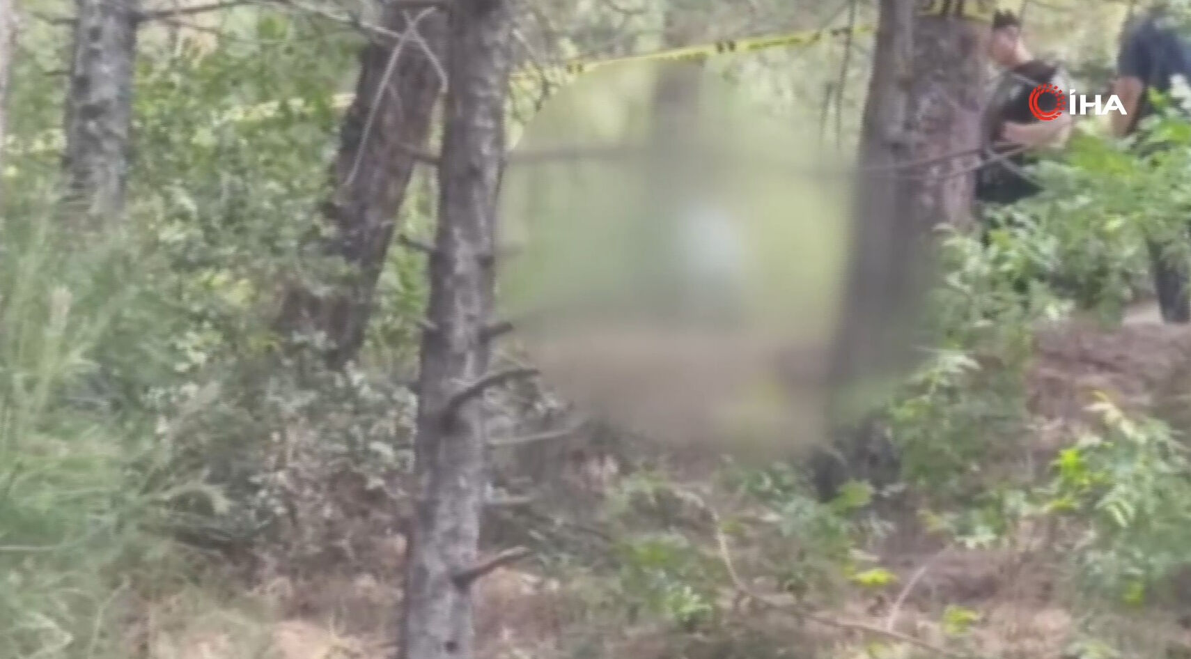 Parkta gezenlerin kanı dondu! Ağaca asılı genci görünce hemen telefona sarıldılar Parkta gezenlerin kanı dondu! Ağaca asılı genci görünce hemen telefona sarıldılar - 1. Resim