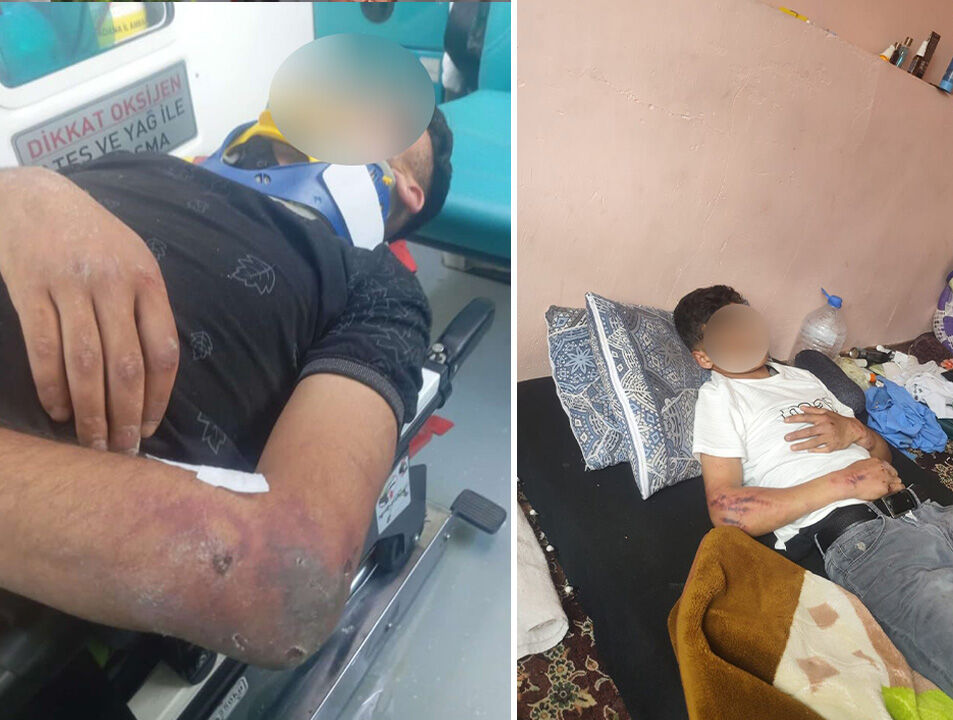 Sopayla dövdüğü anlar gündem olmuştu! Kasklı şüpheli serbest bırakıldı - 2. Resim