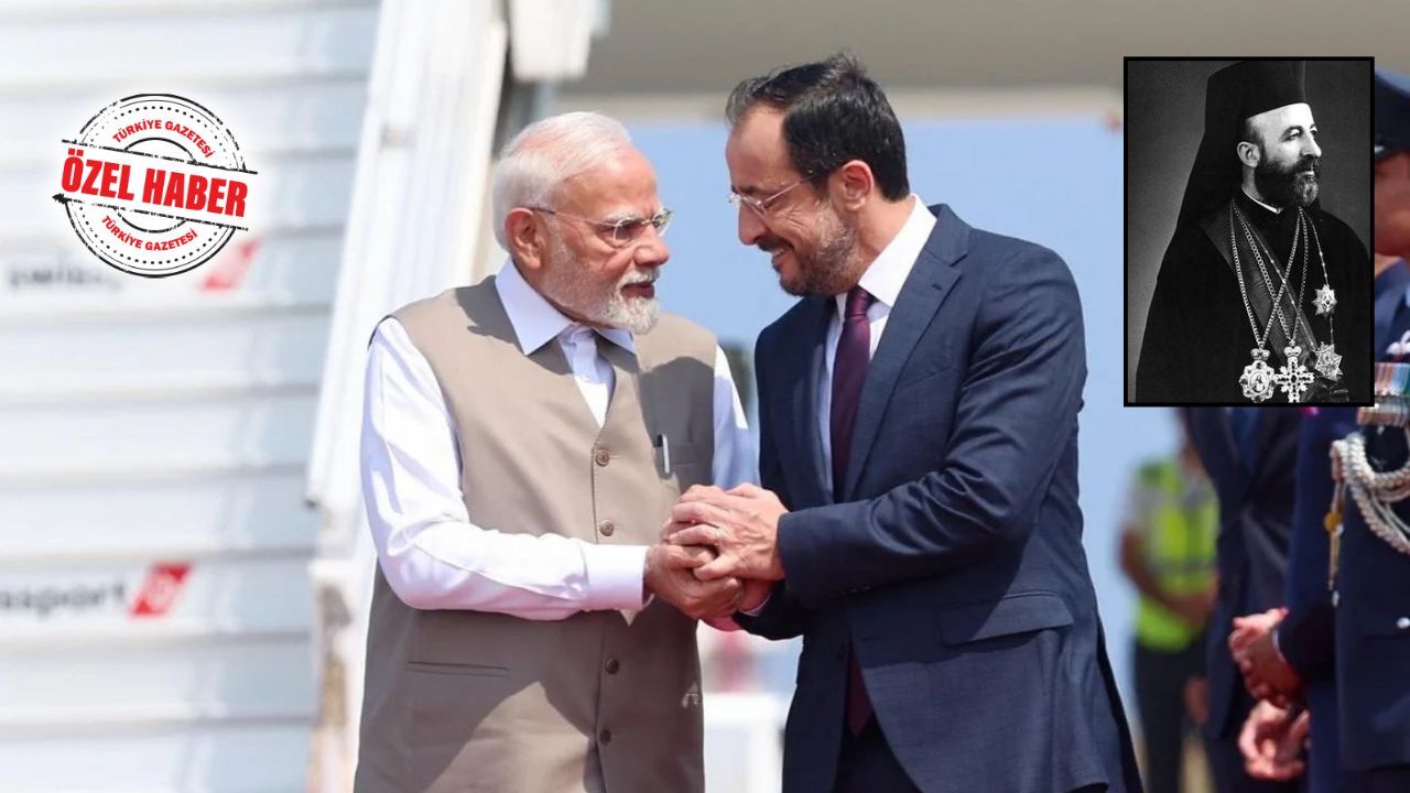 Rumlar Modi’yi Makarios nişanıyla ödüllendirdi! Türkiye “Saygısızlık” dedi Rumlar Modi’yi Makarios nişanıyla ödüllendirdi! Türkiye “Saygısızlık” dedi