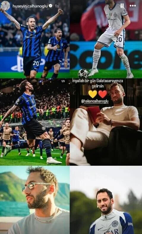 Hakan Çalhanoğlu'nun babasından Galatasaray paylaşımı! - 2. Resim
