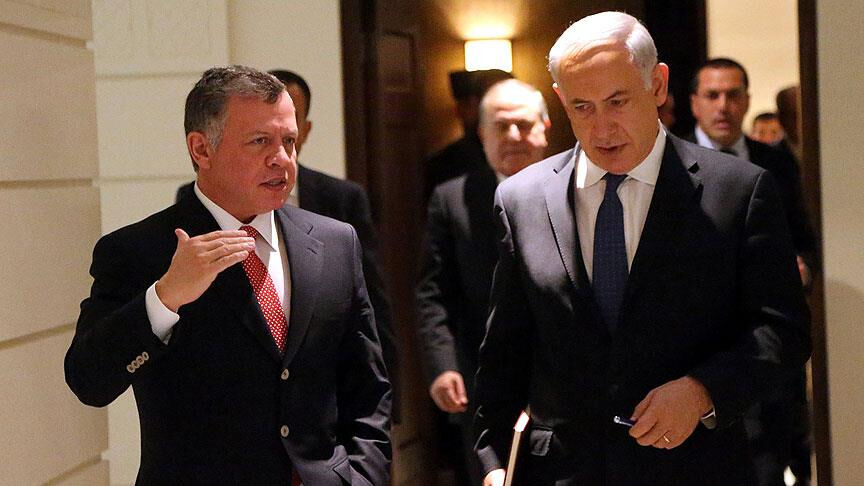 Ürdün neden hedefte? İsrail'e destek mi veriyor, İran füzelerini mi engelliyor? Ürdün Kralı 2. Abdullah - İsrail Başbakanı Netanyahu (2017)