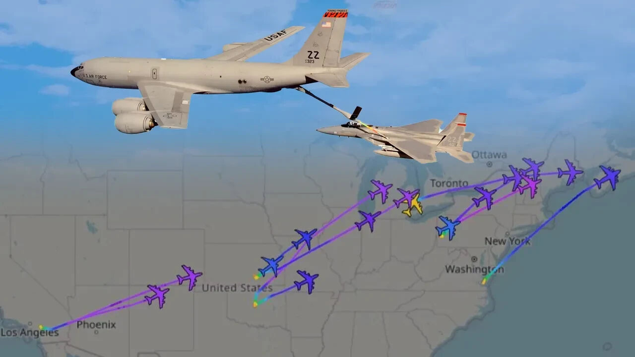 ABD uçak üstüne uçak kaldırdı! Kimse ne olduğunu anlayamadı ABD uçak üstüne uçak kaldırdı! Kimse ne olduğunu anlayamadı - 1. Resim