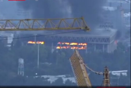 İran Devlet Televizyonu canlı yayında vuruldu! Çok sayıda kişi hayatını kaybetti - 1. Resim