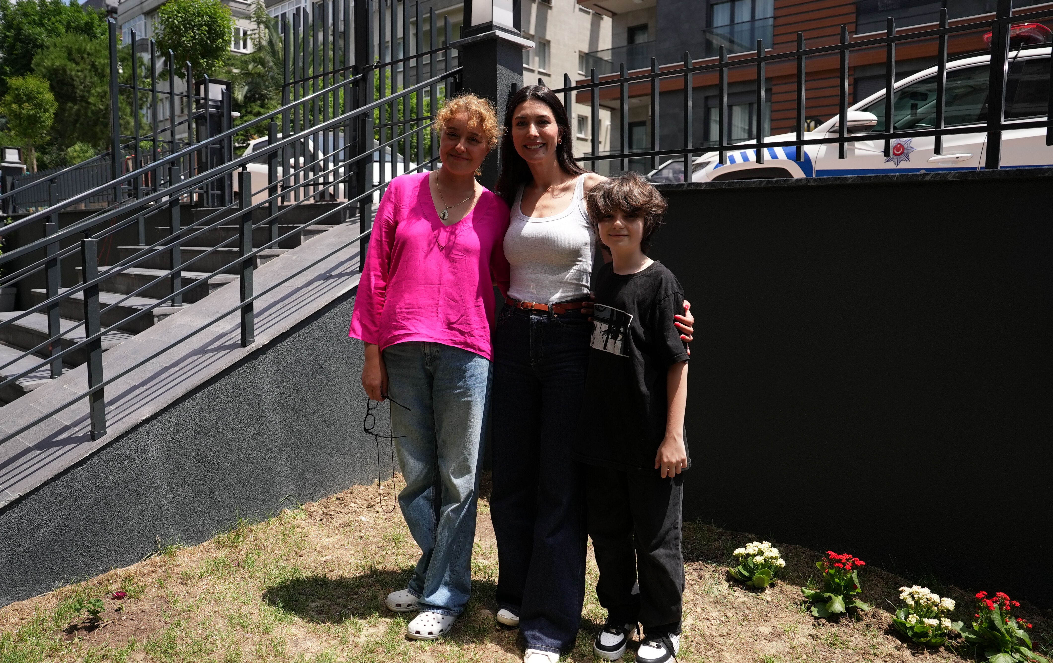 Trabzonspor'dan Mattia Ahmet Minguzzi'nin annesine ziyaret! - 1. Resim