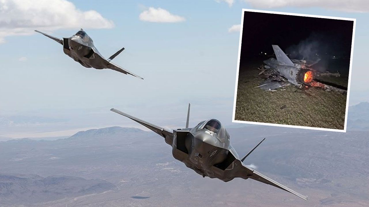 Bir F-35 savaş uçağı daha düşürüldü Bir F-35 savaş uçağı daha düşürüldü
