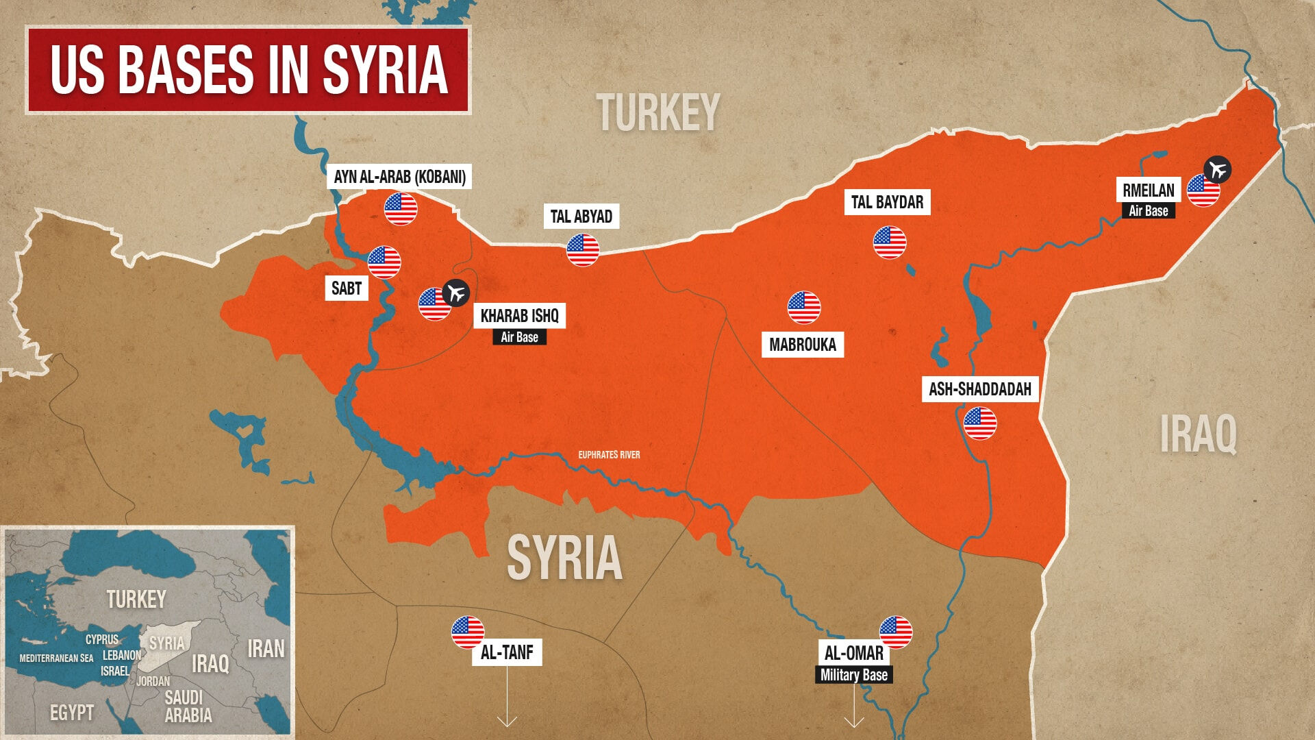 Suriye'de ABD hareketliliği! Askeri üste neler oluyor? - 1. Resim