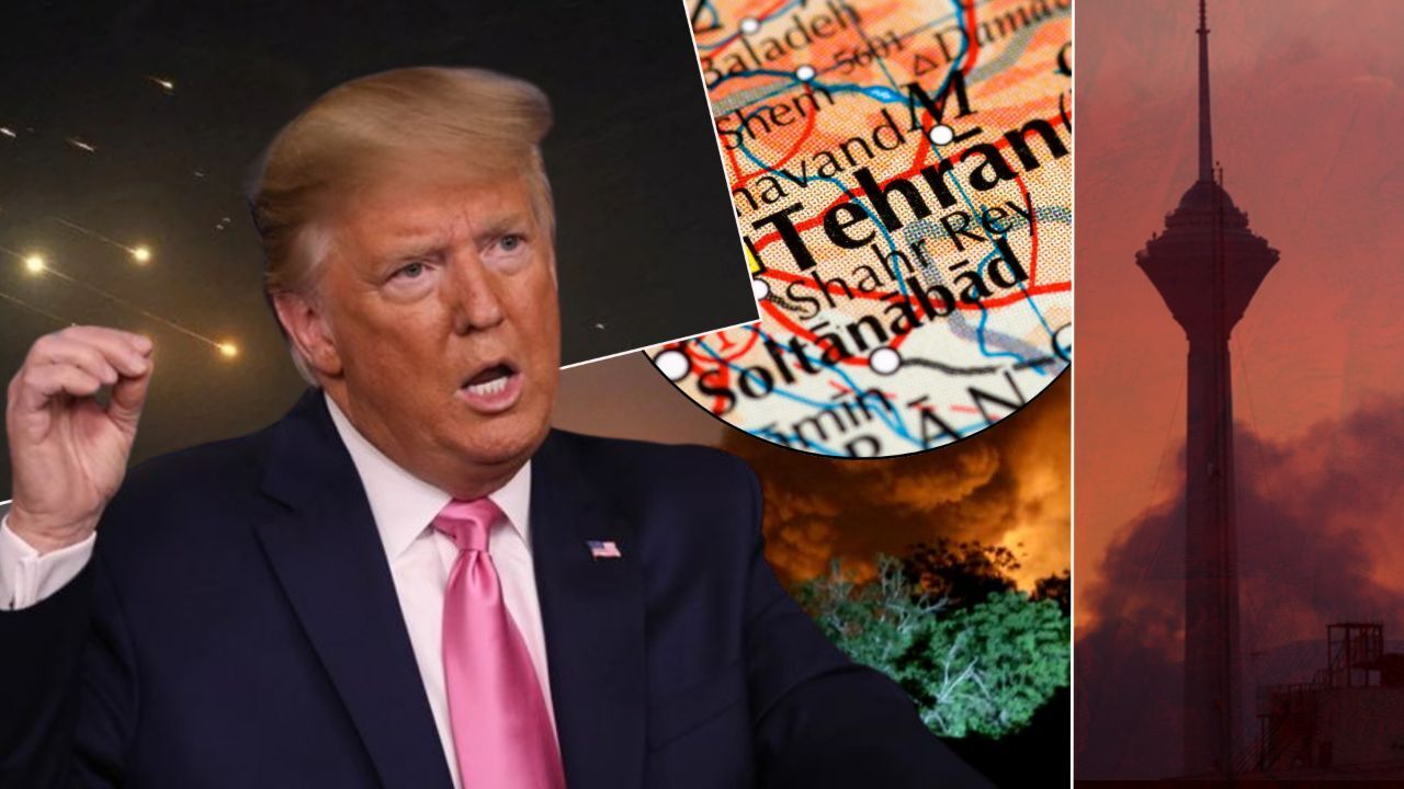 Trump net bir şekilde uyardı, savaş kızıştı: Herkes Tahran'ı terk etsin! - Dünya