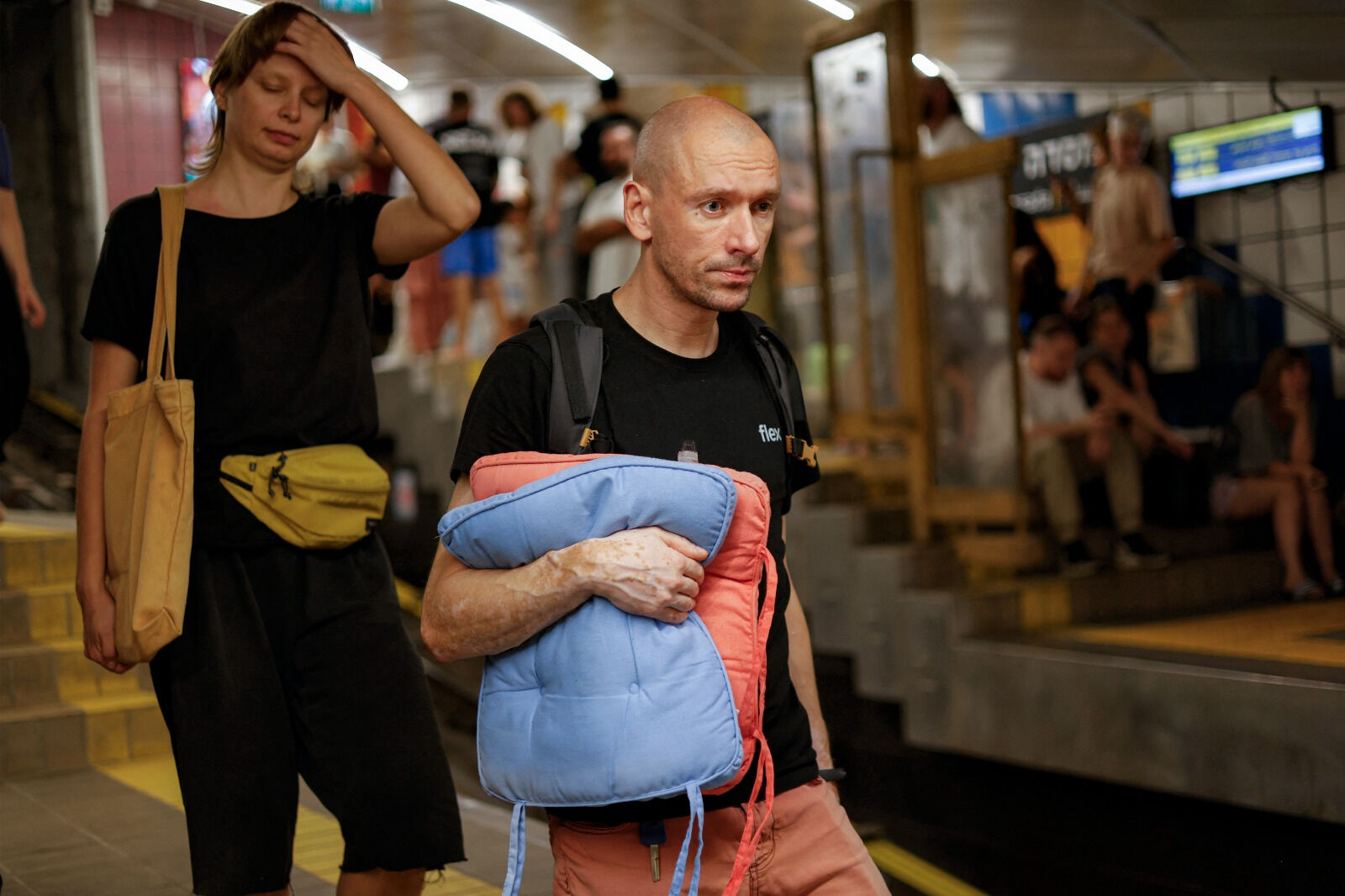 İsrail-İran çatışması giderek şiddetleniyor! Geceyi böyle geçirdiler: Güvende hissetmiyoruz - 1. Resim