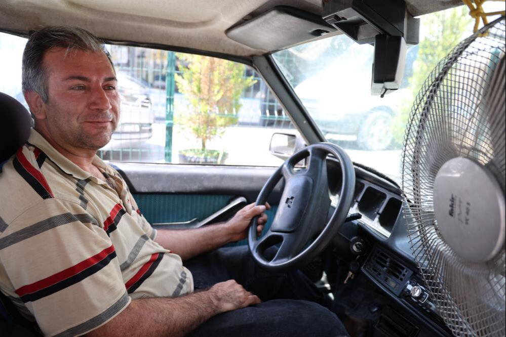 Klimasız otomobile kendisi çözüm buldu! 5 bin liraya mal etti... - 1. Resim