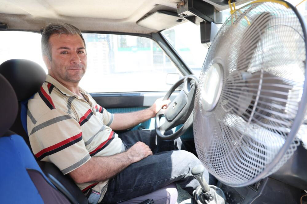 Klimasız otomobile kendisi çözüm buldu! 5 bin liraya mal etti... - 3. Resim