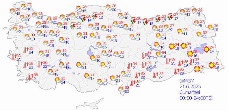 Meteoroloji'den haber var! Günlerce sürecek... İlk sıcaklık uyarısı geldi - 4. Resim