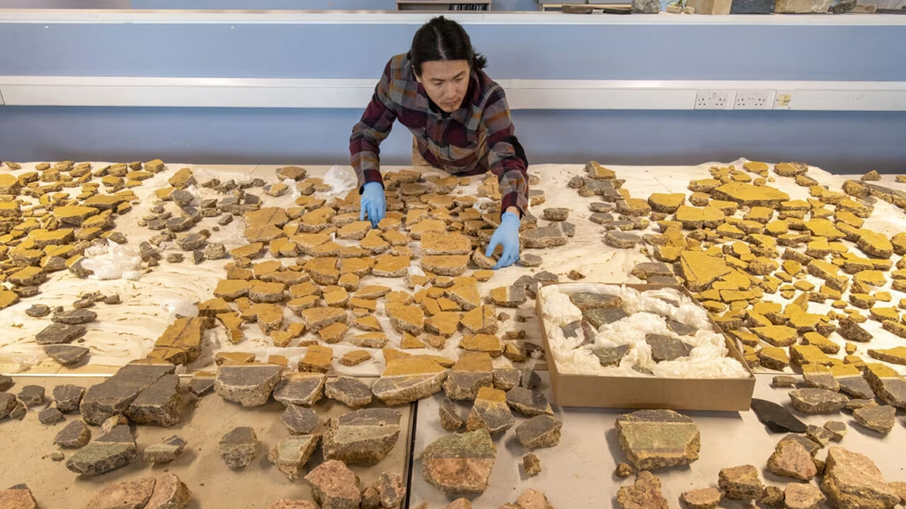 1800 yıldır parçalanmış halde gömülüydü! Gün yüzüne çıkarıldı 1800 yıldır parçalanmış halde gömülüydü! Gün yüzüne çıkarıldı - 1. Resim