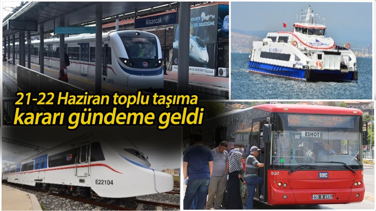 21-22 Haziran İzmir metrosu sefer planını duyurdu! YKS günü İzmir'de ulaşım ücretsiz mi? 21-22 Haziran İzmir metrosu sefer planını duyurdu! YKS günü İzmir'de ulaşım ücretsiz mi?