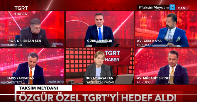 Barış Yarkadaş'tan TGRT Haber'i hedef alan Özgür Özel'e tepki: Tek sesli bir medya mı istiyor? - 2. Resim