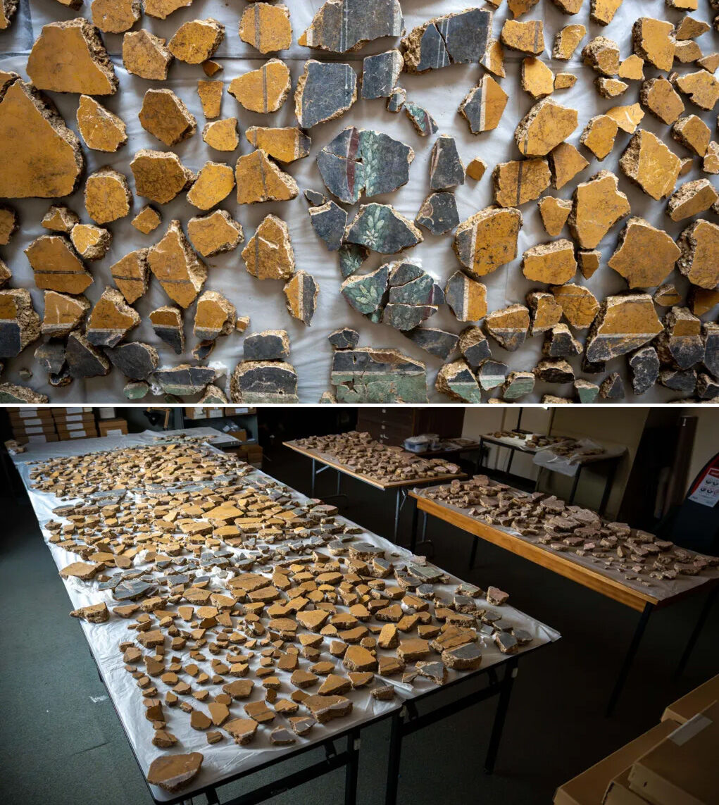 2 bin yıllık... Dünyanın en zor yapbozu! Arkeologlar: Şimdiye kadar bulduğumuz en büyüğü! 2 bin yıllık... Dünyanın en zor yapbozu! Arkeologlar: Şimdiye kadar bulduğumuz en büyüğü! - 1. Resim