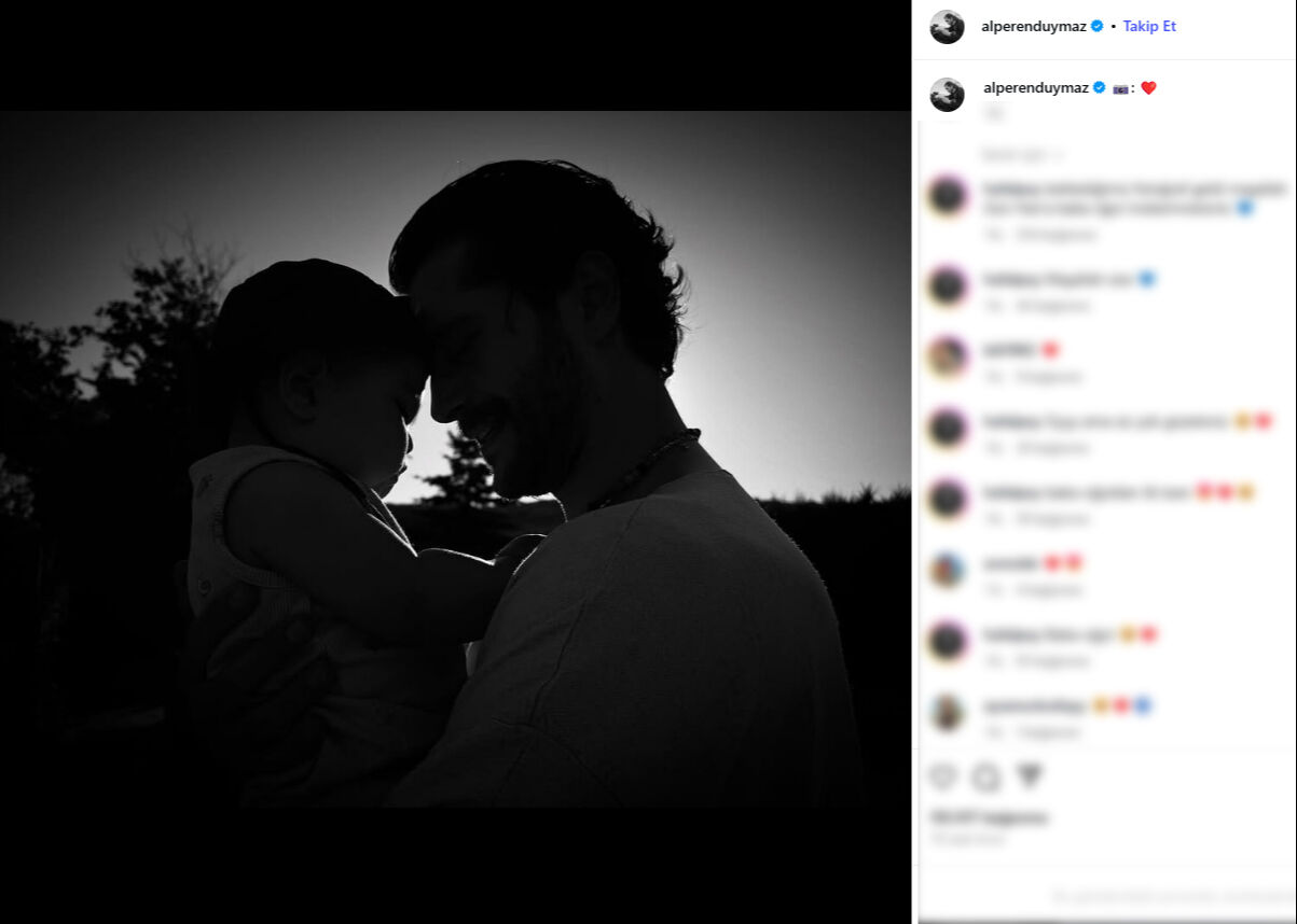 Alperen Duymaz kural bozdu! Oğlu Gün ile ilk paylaşım geldi Alperen Duymaz kural bozdu! Oğlu Gün ile ilk paylaşım geldi - 1. Resim