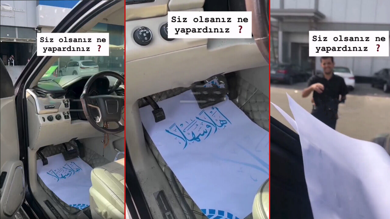 Arabanın kapısını açınca şoka uğradı! Oto yıkamacıyı çağırıp tepki gösterdi, videosuna yorum yağdı Arabanın kapısını açınca şoka uğradı! Oto yıkamacıyı çağırıp tepki gösterdi, videosuna yorum yağdı - 1. Resim