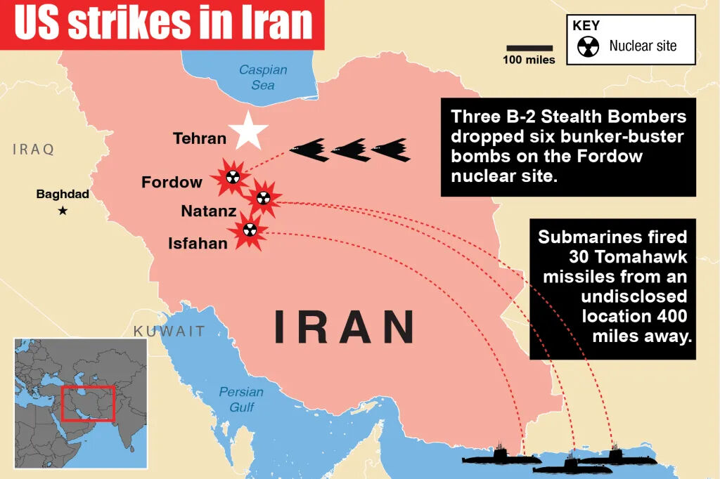 CANLI - Trump duyurdu! ABD, İran'ın nükleer tesislerini vurdu CANLI - Trump duyurdu! ABD, İran'ın nükleer tesislerini vurdu - 1. Resim