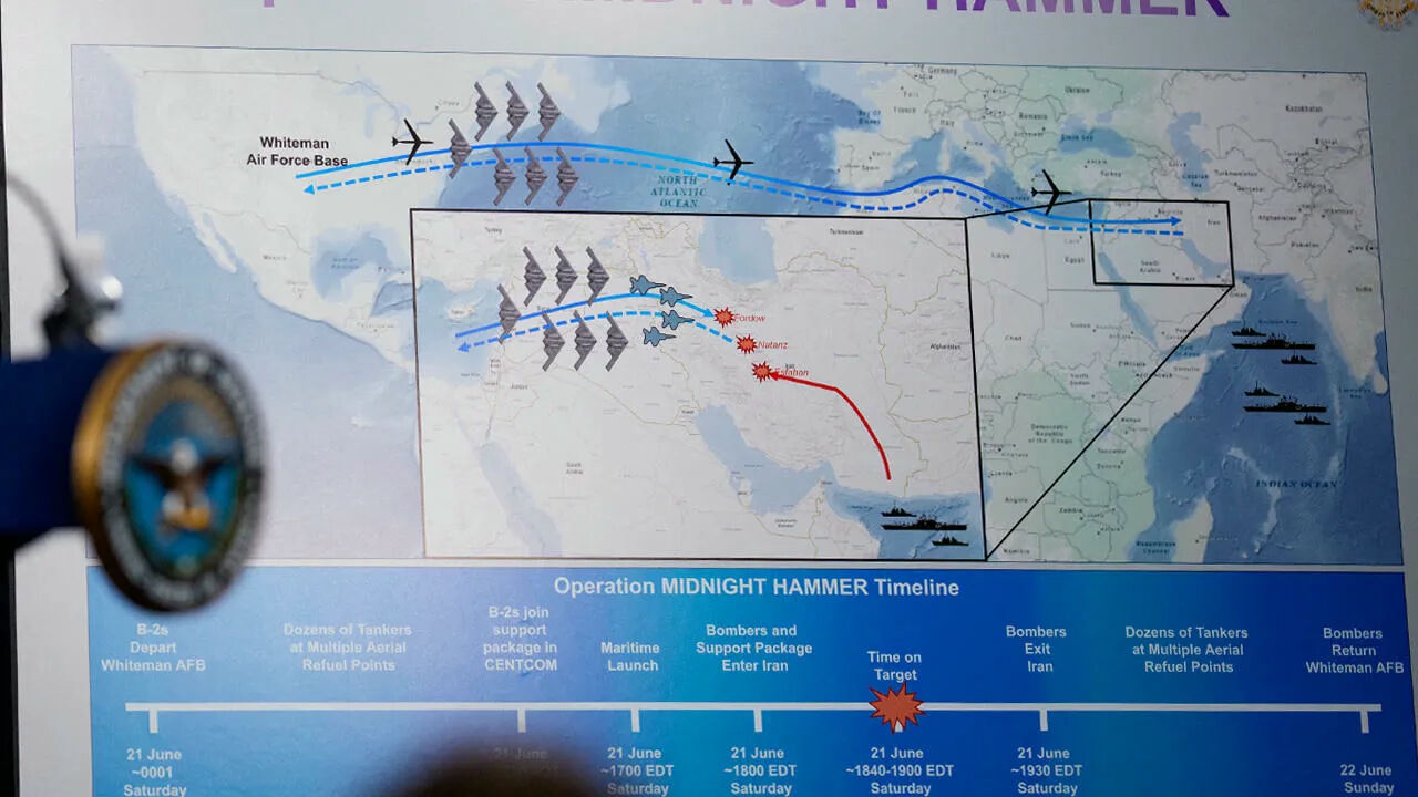 Pentagon, İran saldırısının detaylarını paylaştı! "Nükleer program tamamen yok oldu" Pentagon, İran saldırısının detaylarını paylaştı! "Nükleer program tamamen yok oldu" - 2. Resim