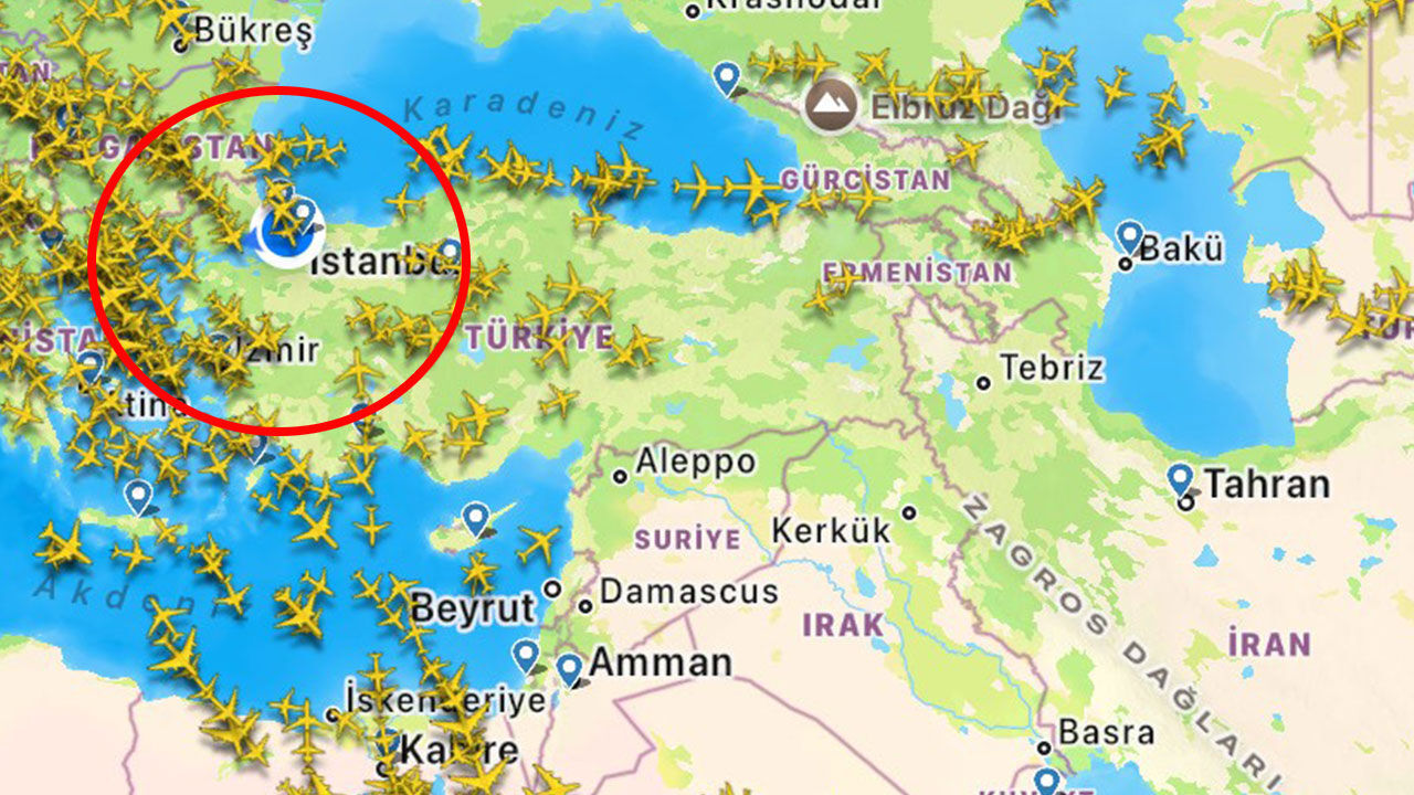 Orta Doğu havacılığı alarma geçti! Uçaklar İstanbul ve Ankara’ya acil iniş yapıyor İran ABD üssünü vurdu, Orta Doğu havacılığı alarma geçti! Uçaklar İstanbul ve Ankara’ya acil iniş yaptı - 1. Resim