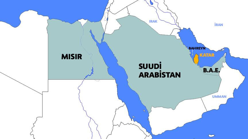 İran Katar arası kaç km? Doha'nın konumu İran Katar arası kaç km? Doha'nın konumu - 1. Resim