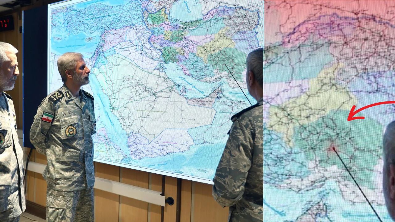 İran haritayla konuştu: Hedef Batı koridorları mı? İran haritayla konuştu: Hedef Batı koridorları mı?