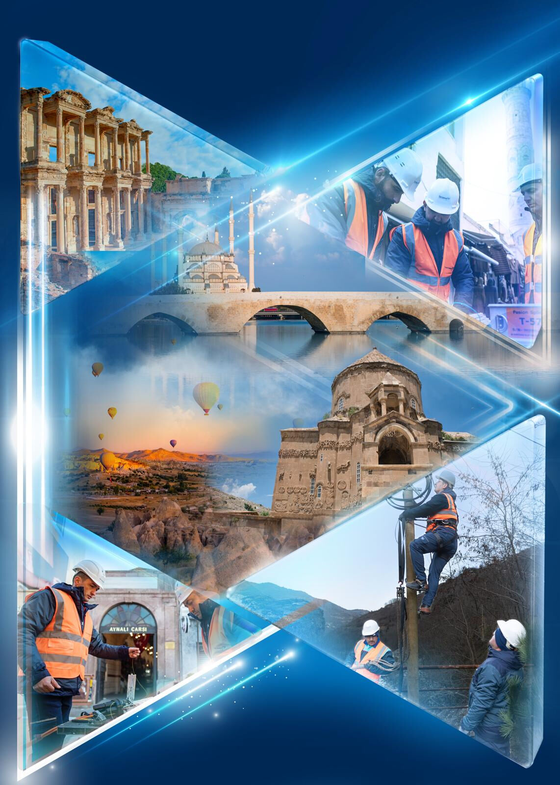 Türk Telekom, Türkiye’yi uçtan uca yüksek hızlı fiber internetle ördü, 7 bölgenin 7 ilinde fiberin gücü deneyimlendi - 1. Resim