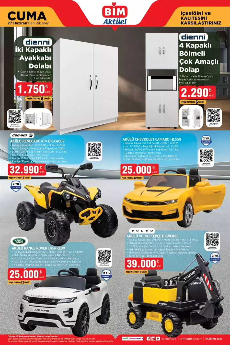 27 Haziran 2025 BİM aktüel kataloğu paylaşıldı! Klima,  Halı Koltuk Temizleme Makinesi, dondurucu indirime giriyor - 5. Resim